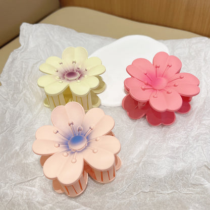 Classic Flower hair clips - 8cm