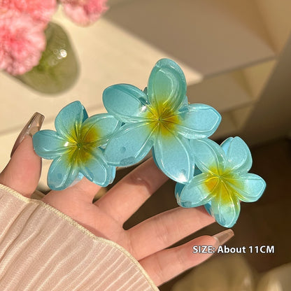 Large Flower Hair clips - 3pcs