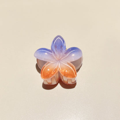 Candy Color Plumeria Rubra Grabber Clip Headdress