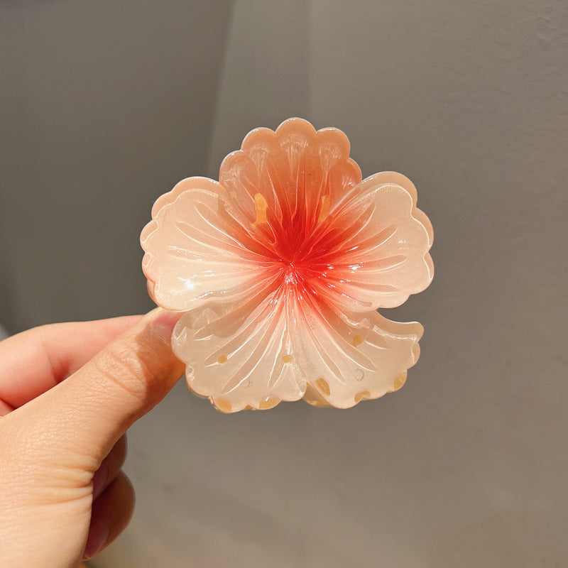 8cm Flower Hair Clips in different colors