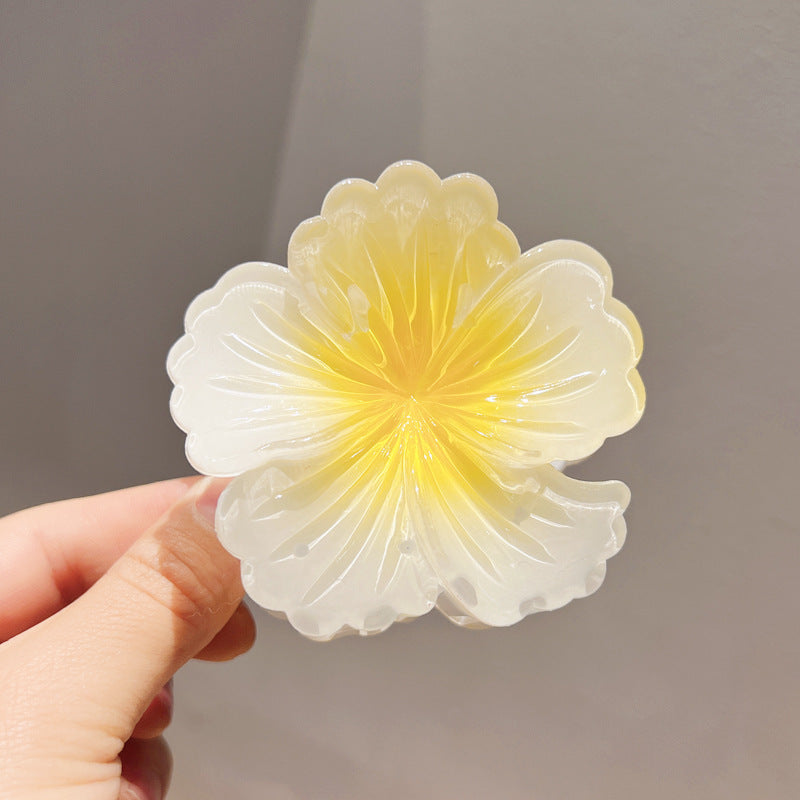 8cm Flower Hair Clips in different colors