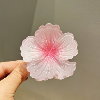 8cm Flower Hair Clips in different colors