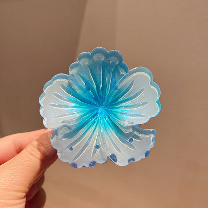 8cm Flower Hair Clips in different colors