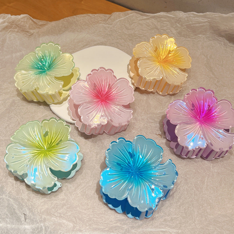 8cm Flower Hair Clips in different colors