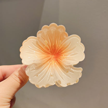 8cm Flower Hair Clips in different colors