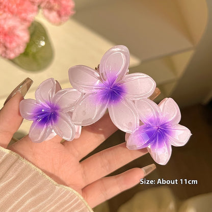 Large Flower Hair clips - 3pcs