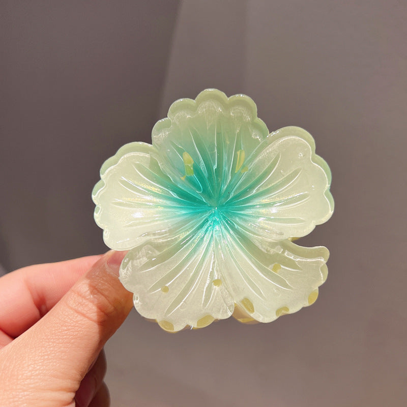 8cm Flower Hair Clips in different colors