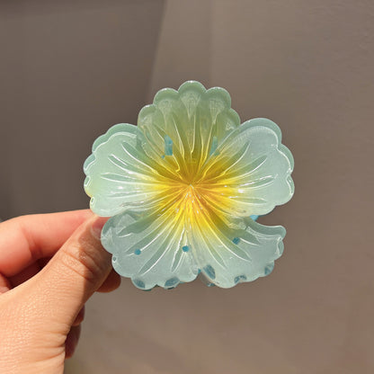 8cm Flower Hair Clips in different colors