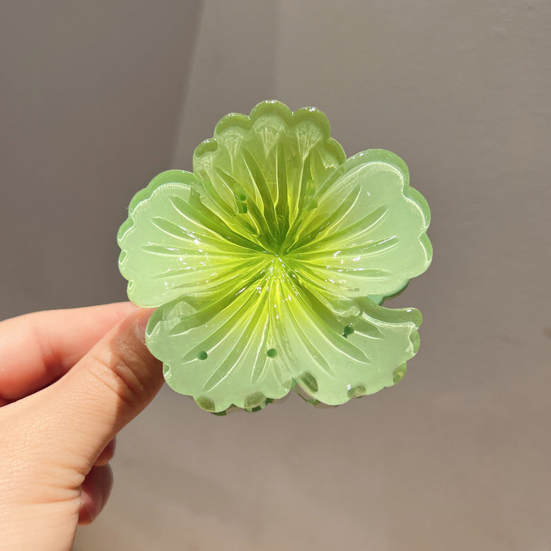 8cm Flower Hair Clips in different colors