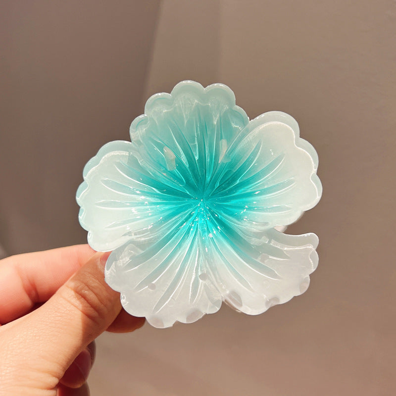 8cm Flower Hair Clips in different colors